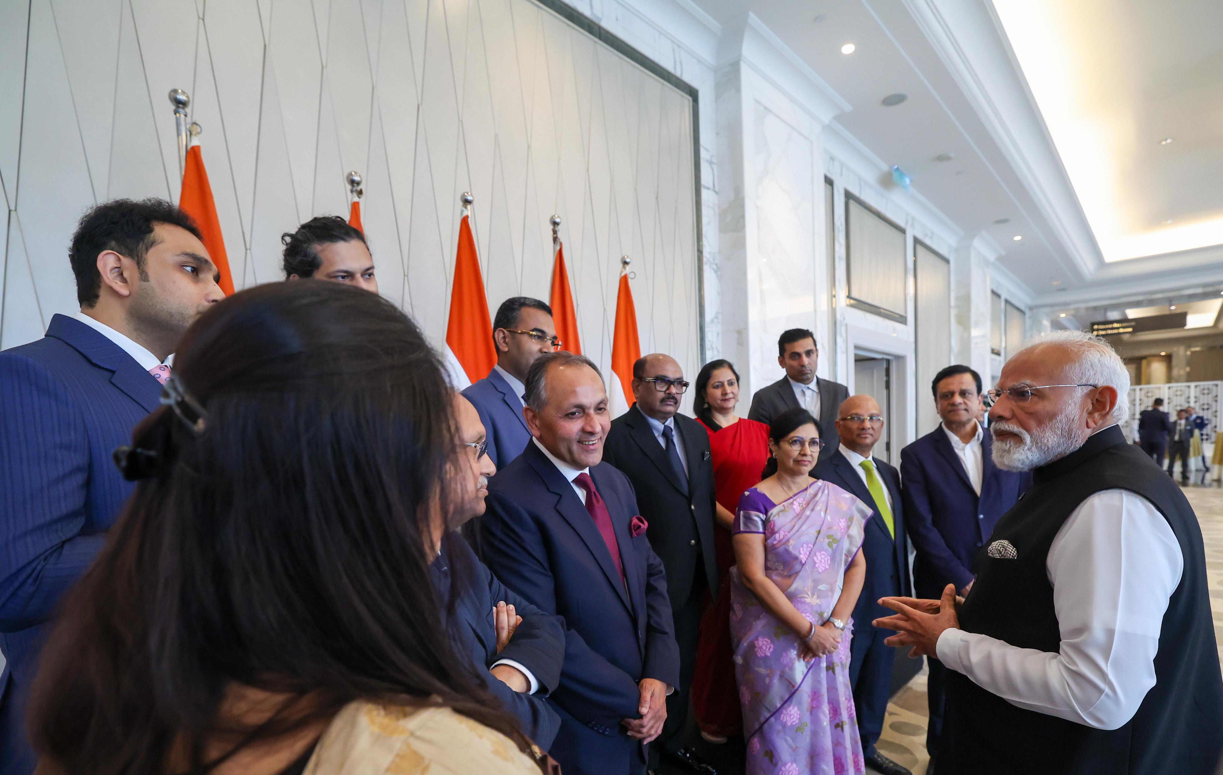 Prerna Kalra with PM